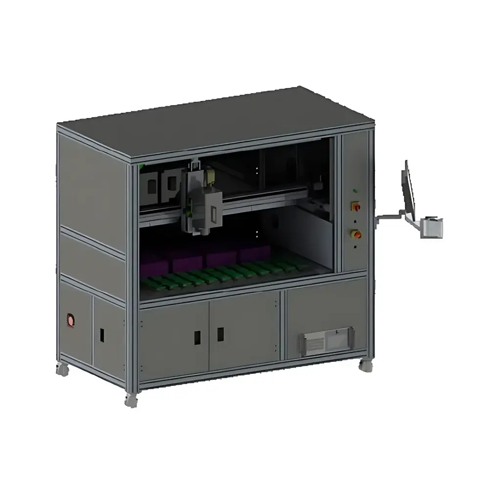 OLED Aging Lifetime Automated Measurement System (Flat-Lay Configuration)