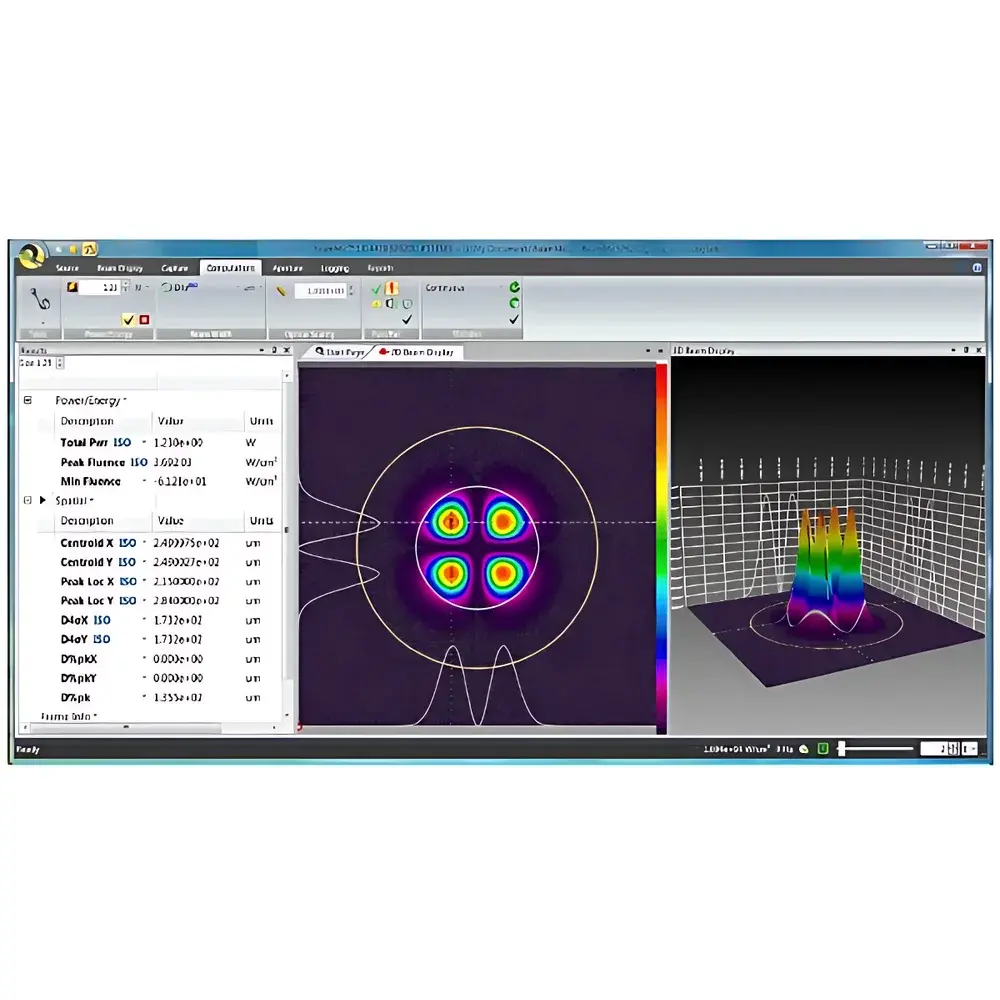 Ophir BeamMic Beam Analysis Software