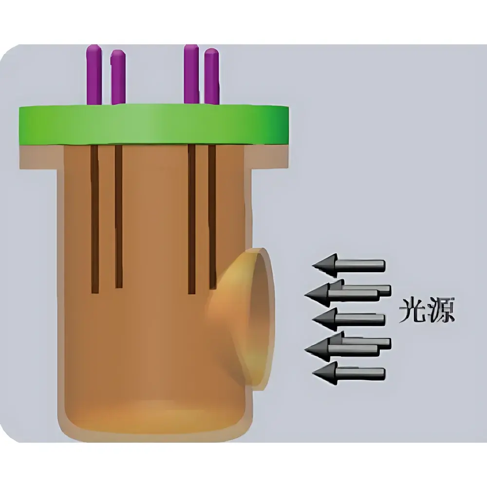 CEL-QPE Quartz Photoelectrochemical Reaction Cell