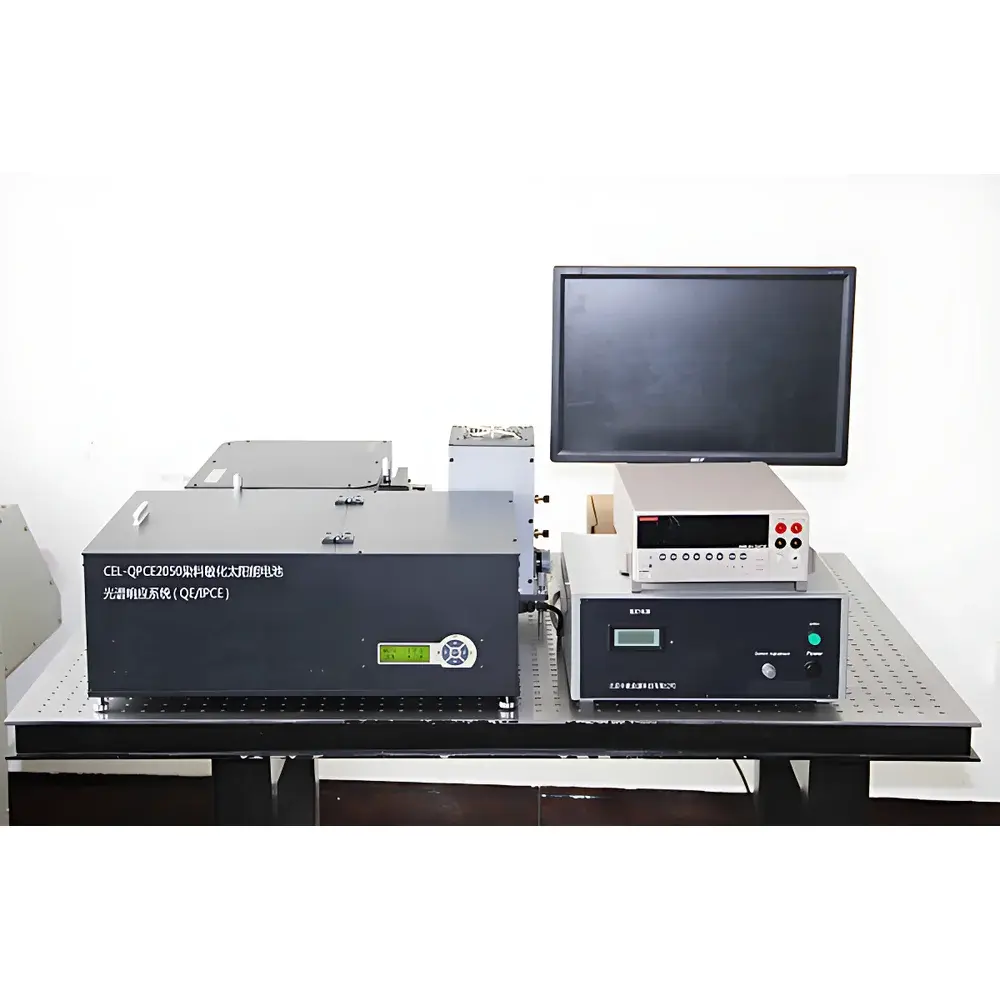 CEL-QPCE2050 Quantum Efficiency / Incident Photon-to-Current Efficiency (QE/IPCE) Measurement System for Dye-Sensitized Solar Cells