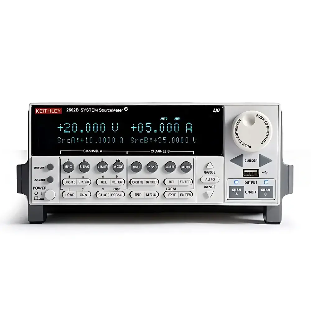 Keithley 2600 Series SourceMeter Software Suite (Electrochemical + Dual-Channel + Integrated Analysis)
