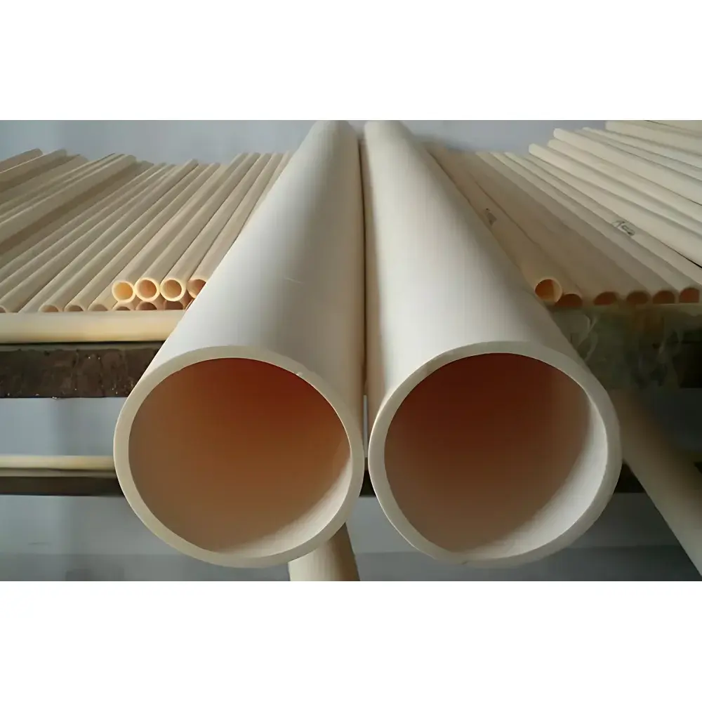 Zhongke Aobo High-Purity Alumina Tube (80 mm ID × 1000 mm L) for Tube Furnaces