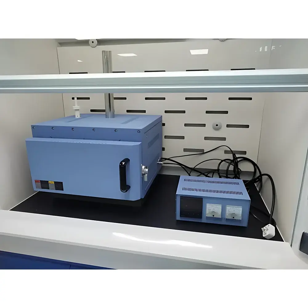 Zhongke Aobo TL2010 Split-Design Ceramic Fiber Muffle Furnace (1000°C)
