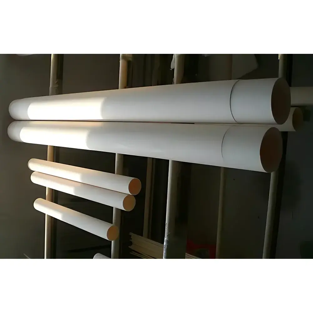 Zhongke Aobo 99% Alumina Ceramic Tube (60 mm OD × 1000 mm L) for High-Temperature Reactor and Sensor Protection