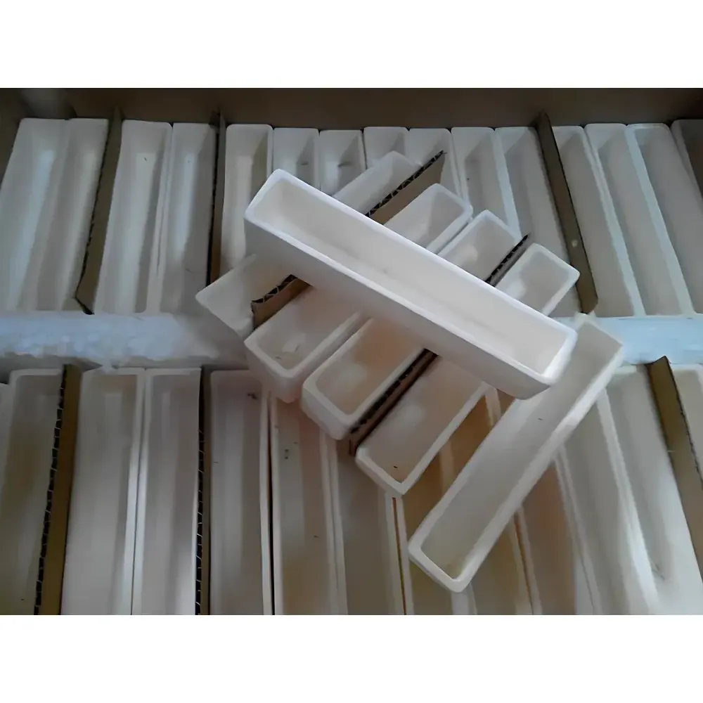 Zhongke Aobo 99% Alumina Ceramic Tube (60 mm OD × 1000 mm L) for High-Temperature Reactor and Sensor Protection