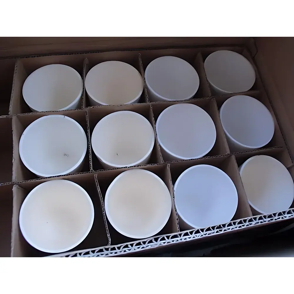 Zhongke Aobo 30 mL High-Purity Alumina Crucible (Corundum Ceramic)