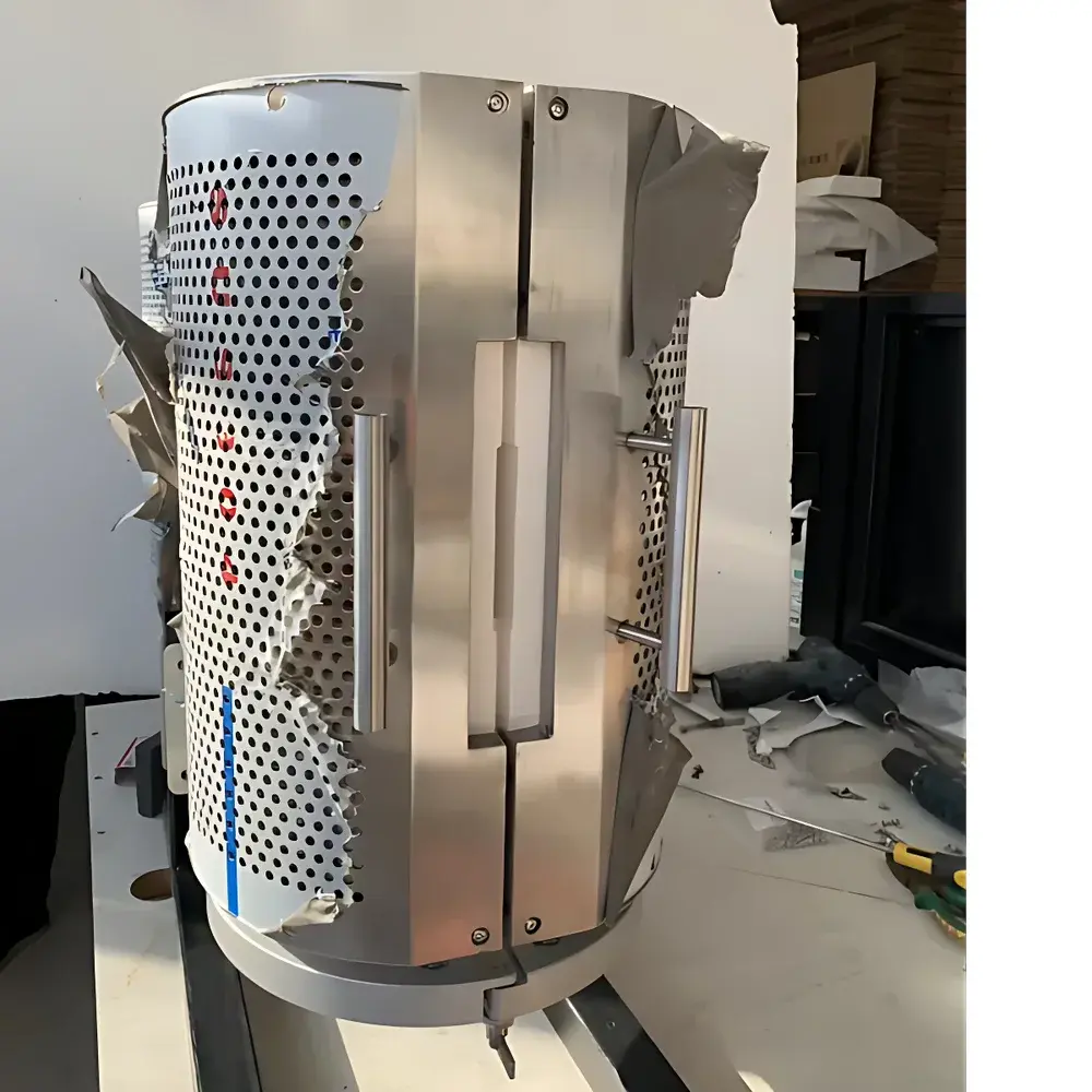 Zhongke Aobo Custom Triple-Zone Vertical Tube Furnace