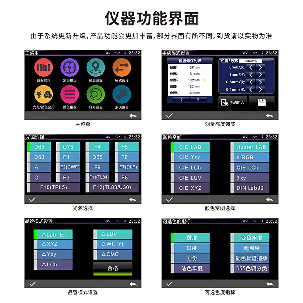 3nh YL4520 Non-Contact Desktop Spectrophotometer