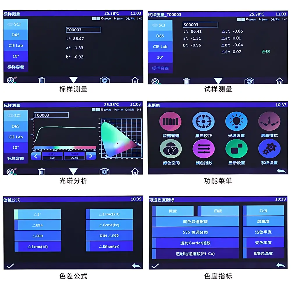 3nh YS6010 Benchtop Spectrophotometric Colorimeter
