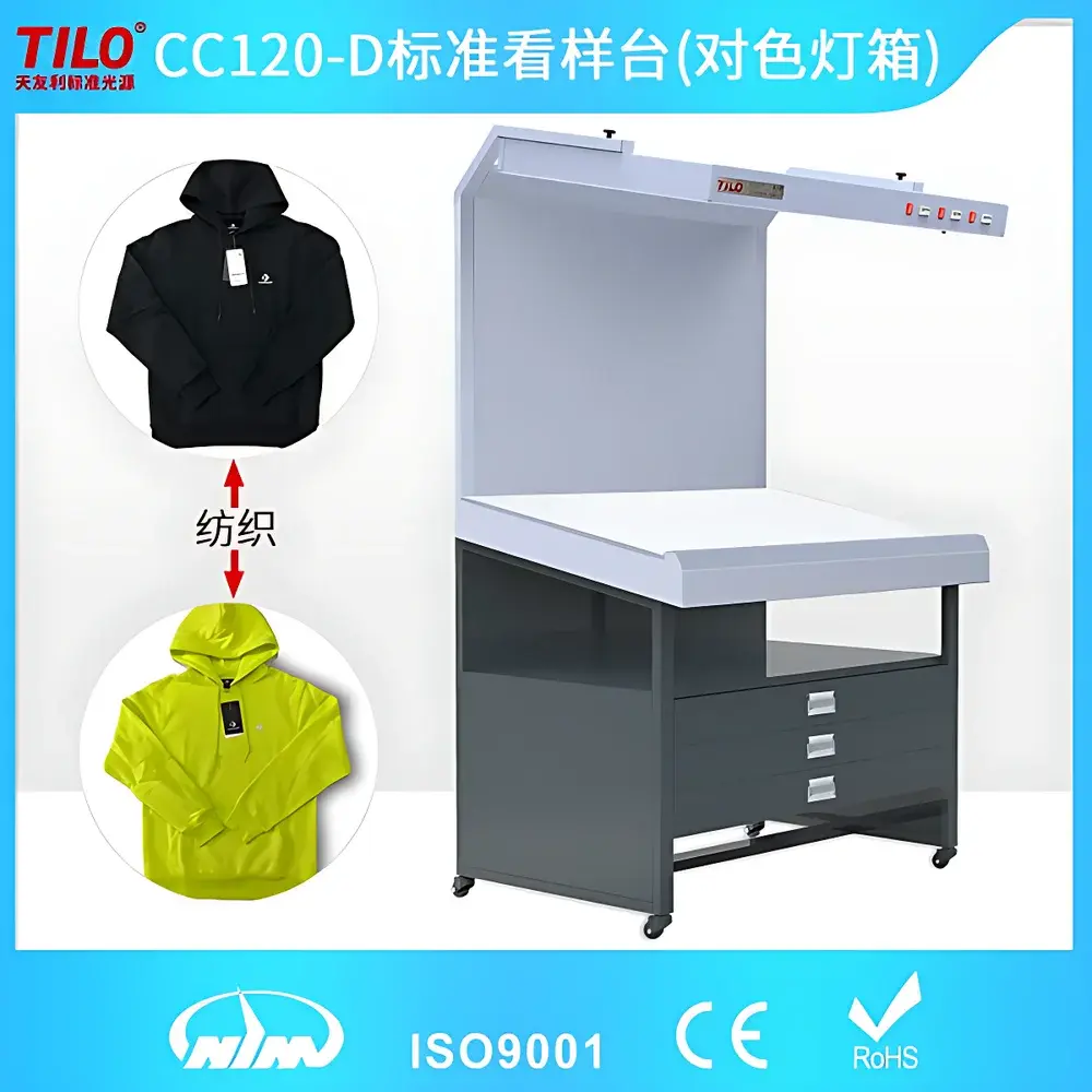 TILO CC120-D Dual-Mode Reflective/Transmissive Standard Light Booth