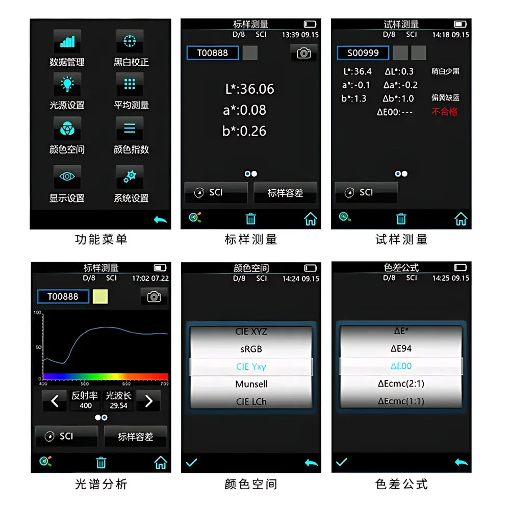 3nh TS7030 Portable Spectrophotometric Colorimeter