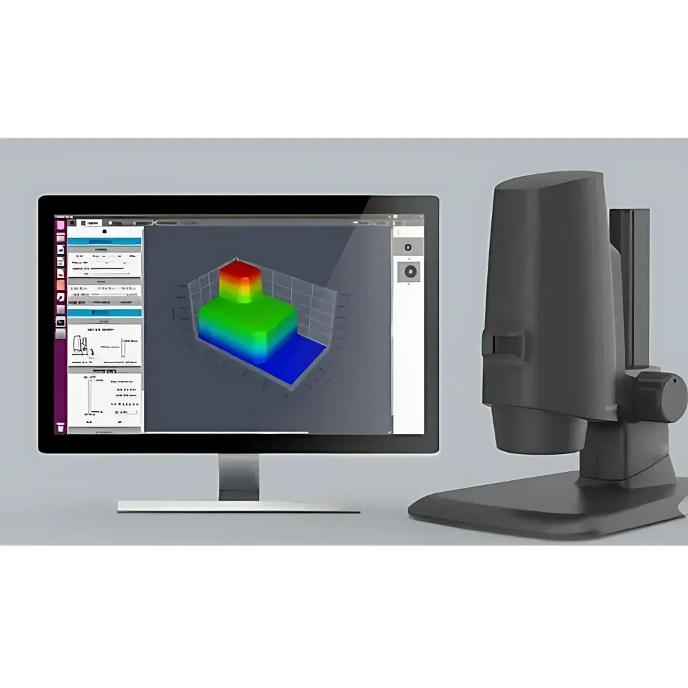 LEI-TECH LK-CJS253M Extended Depth-of-Field Digital Microscope with Integrated 3D Metrology