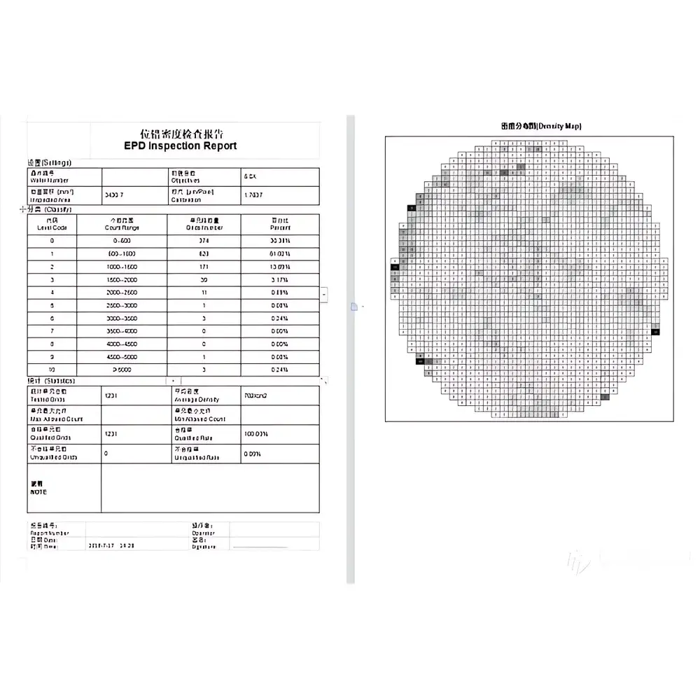 LEI-TECH LK-ZDJY80R Automated Wafer Defect Density Inspection System