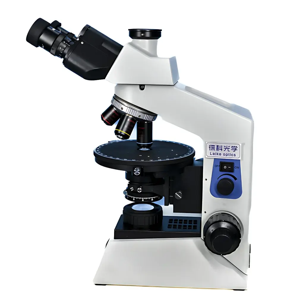 LEI-TECH LK-530P Research-Grade Upright Polarizing Microscope