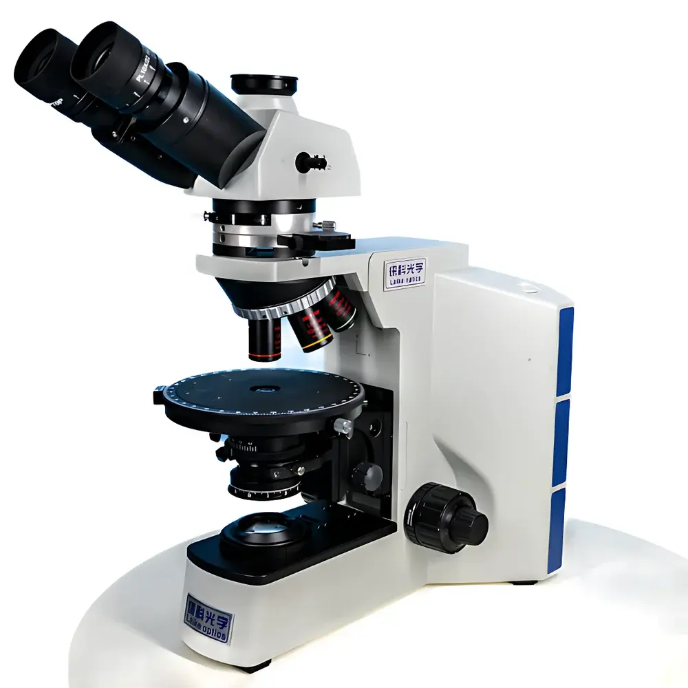 LEI-TECH LK53P Research-Grade Polarizing Microscope for Pharmaceutical Transmitted/Reflected Light Analysis