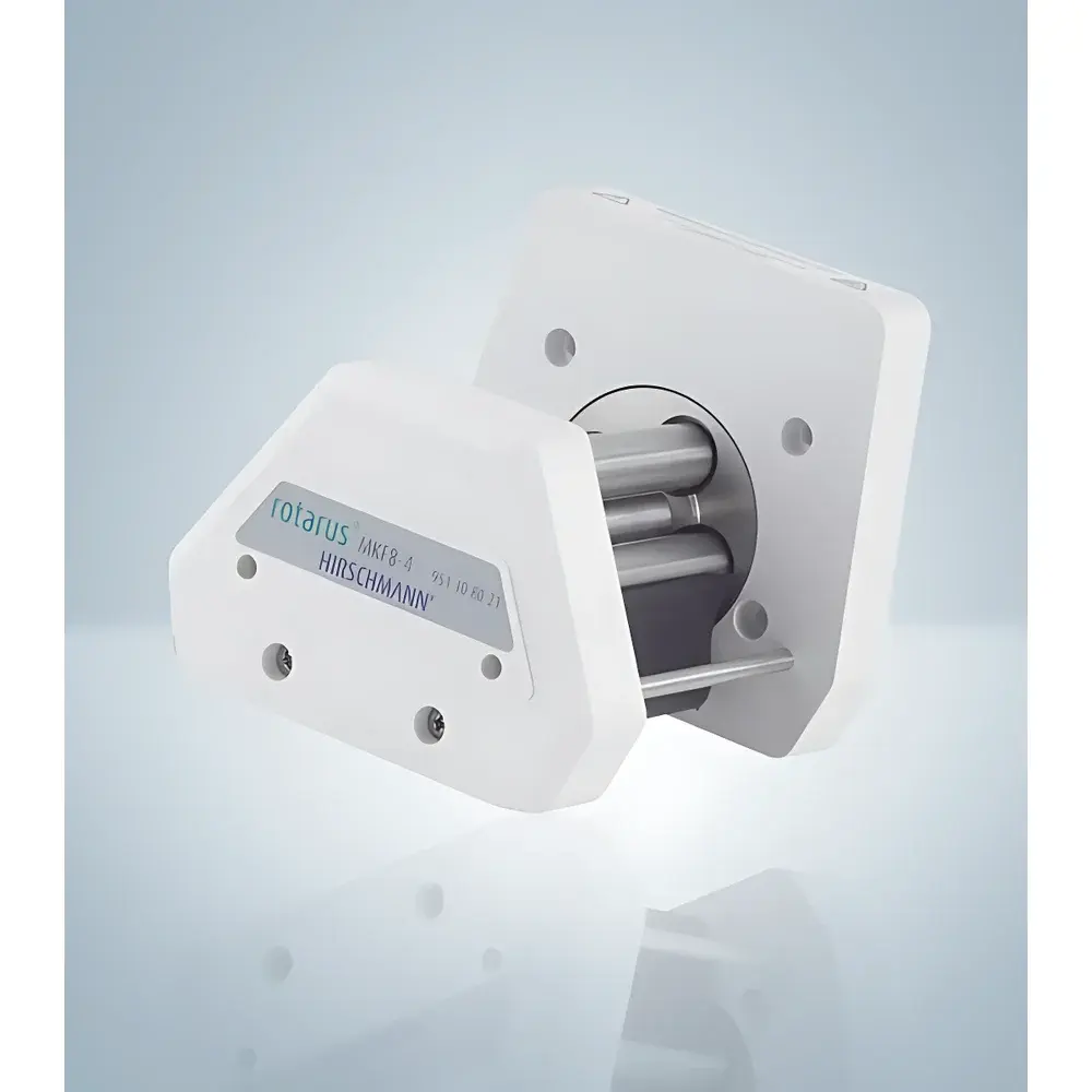 Hirschmann rotarus® MKF Multichannel Peristaltic Pump Head