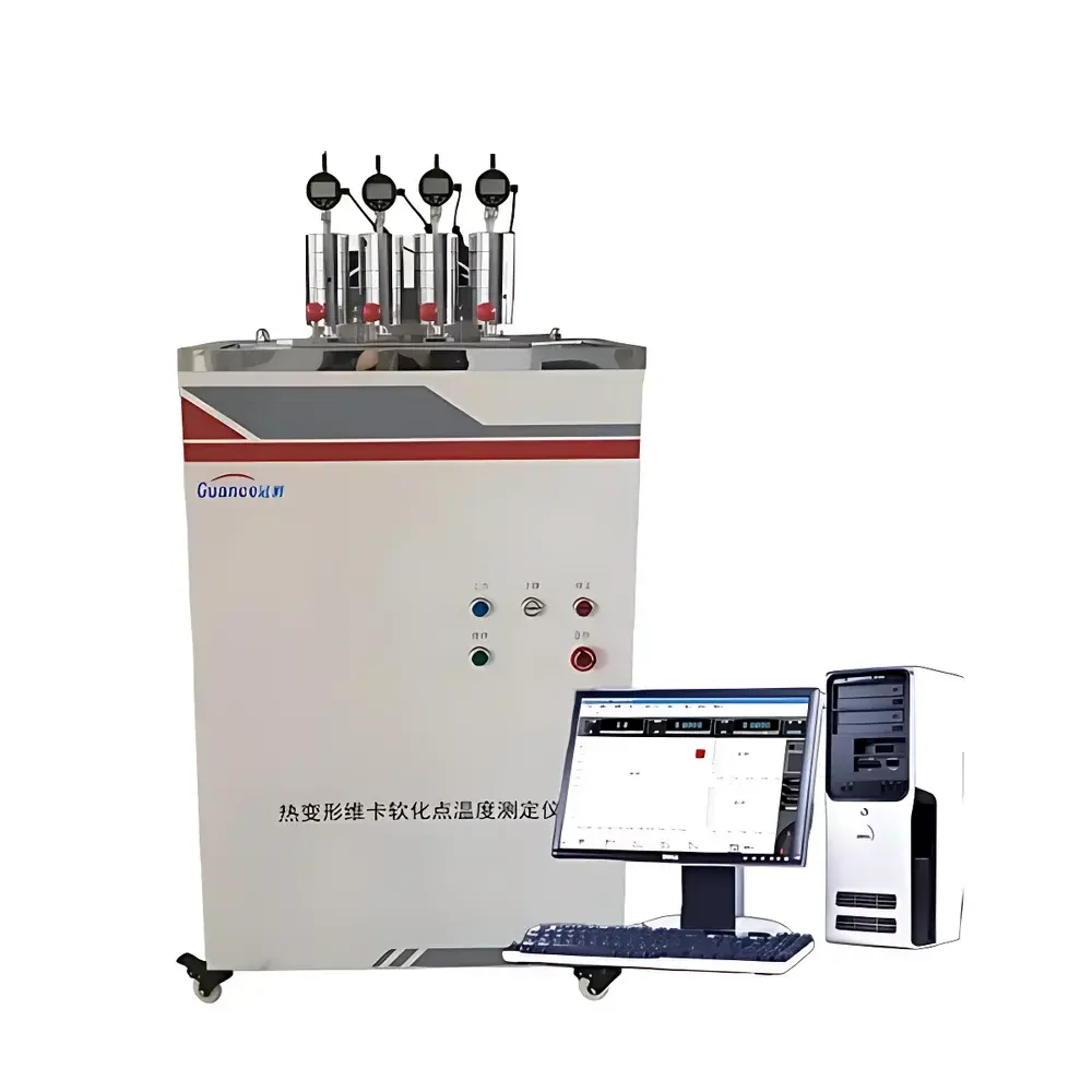 GuanCe GCRBWK-300A4 Heat Deflection Temperature & Vicat Softening Point Tester