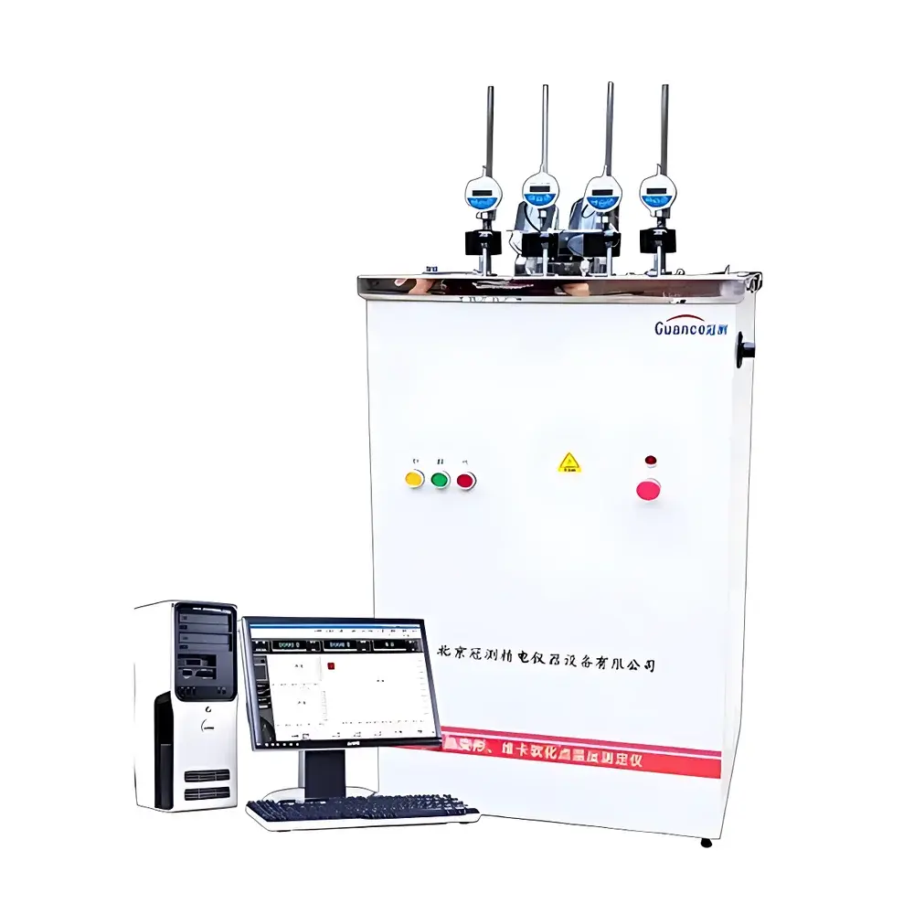 GuanCe GCRBWK-300A Heat Deflection Temperature (HDT) and Vicat Softening Temperature (VST) Tester