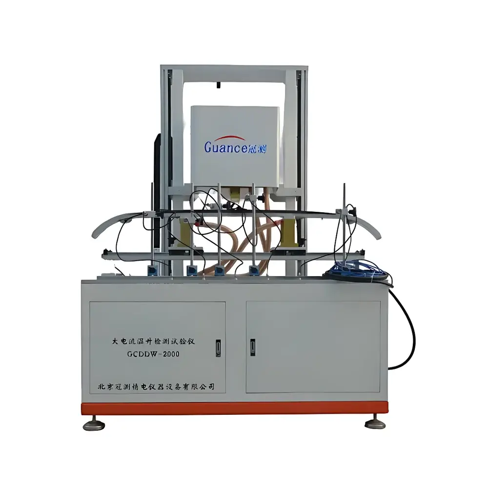 GuanCe GCDDW-2000 High-Current Thermal Rise Tester for Carbon Current Collectors