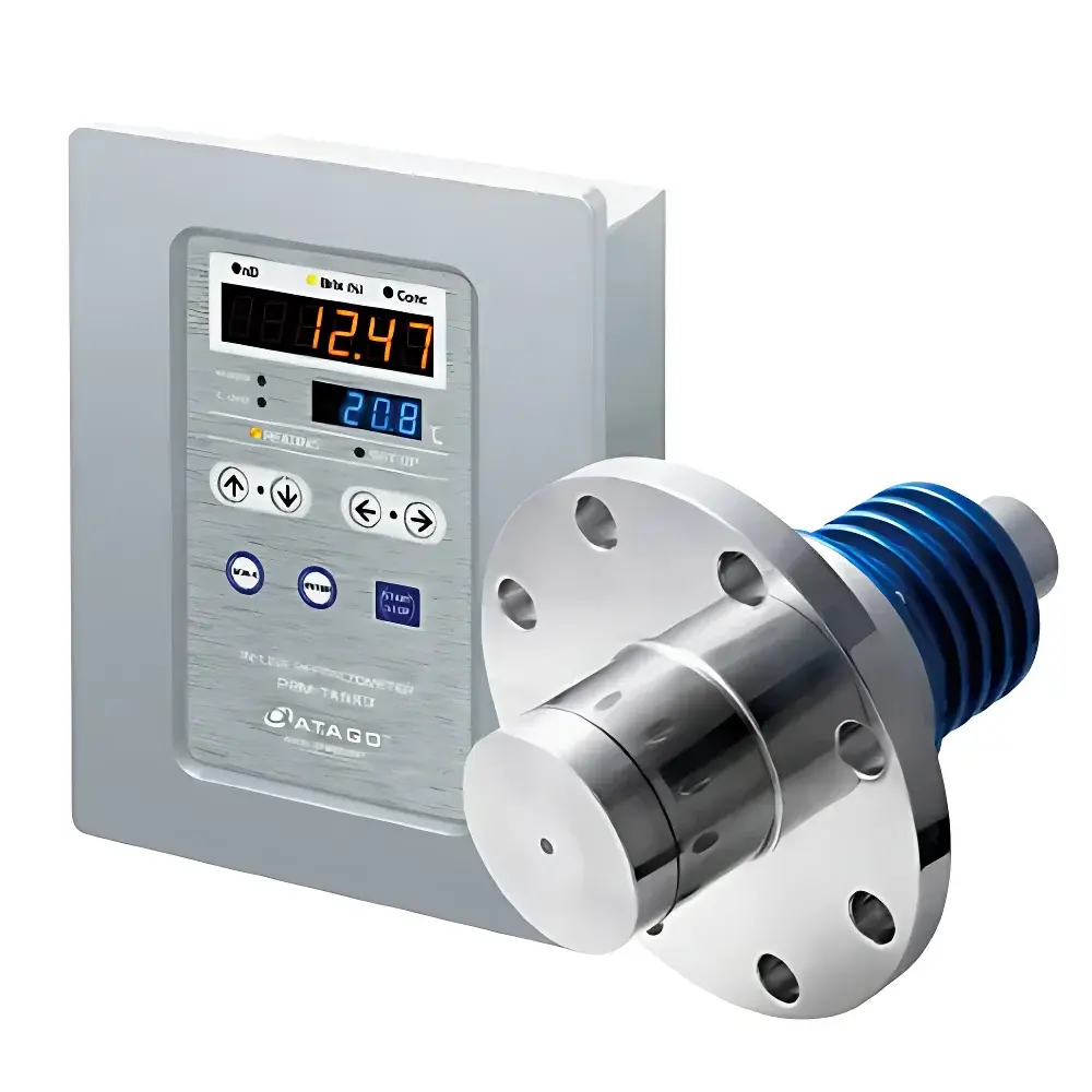 ATAGO PRM-100a In-Line Refractometer for High-Temperature Process Liquids (Coolants, Cutting Oils, Solvents)