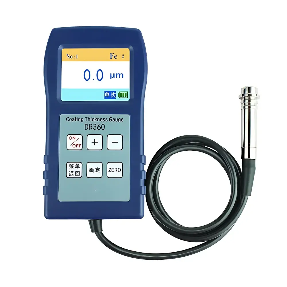 Fangyuan Instruments DR360 Digital Coating Thickness Gauge for Zinc, Paint and Metallic Layers