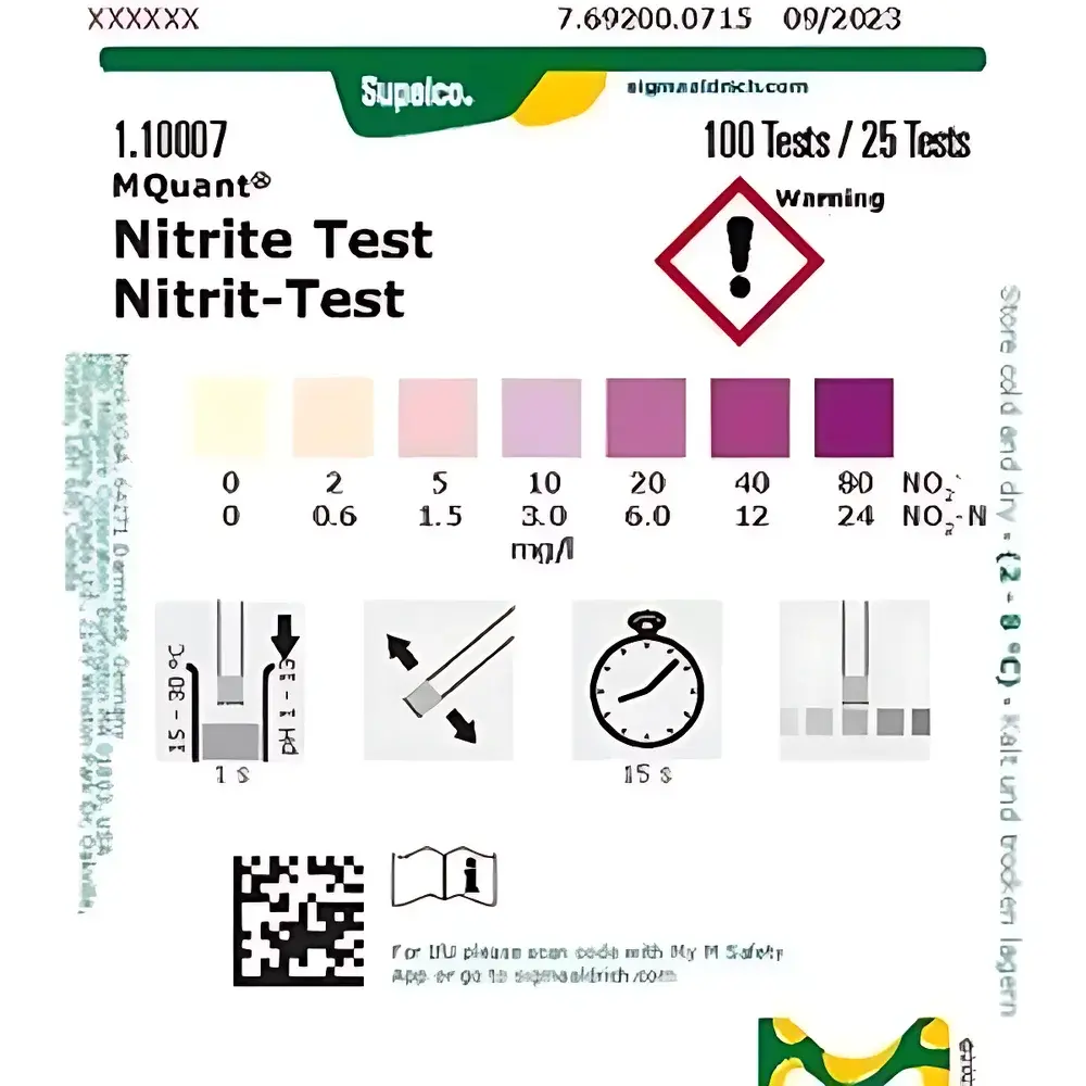 Merck MQuant® Nitrite Test Strips Series