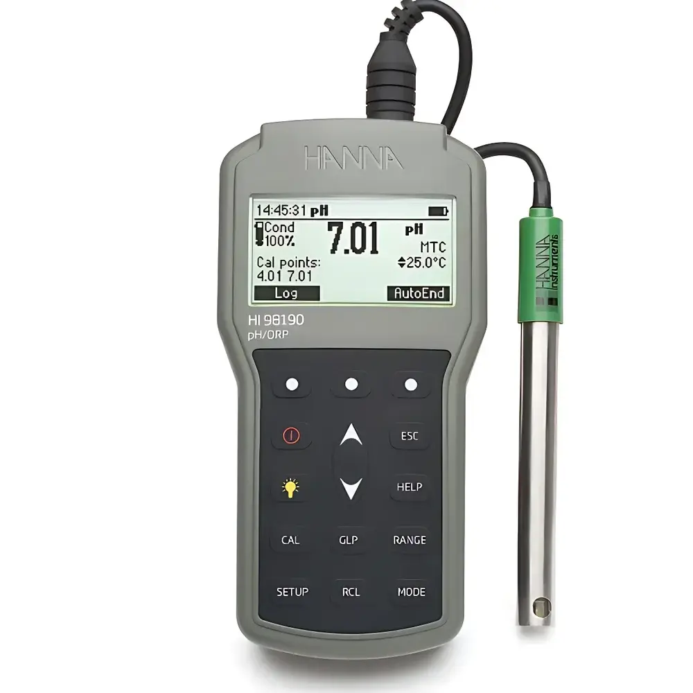 Hanna HI98190 Portable pH/ORP/Temperature Meter