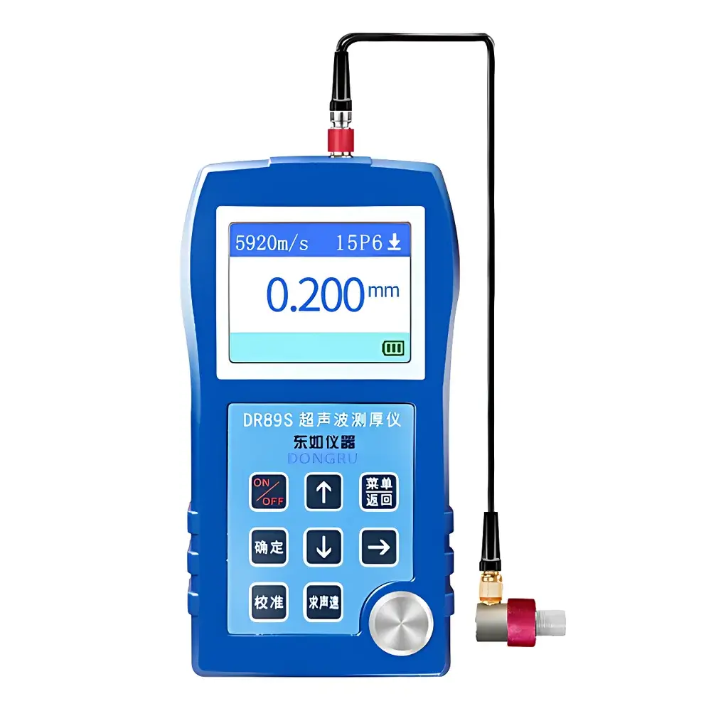 Fangyuan Instruments DR87S Coating-Penetrating Ultrasonic Thickness Gauge for Steel, Metals, Glass & Plastics