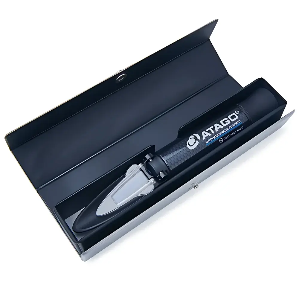 ATAGO MASTER-VET Veterinary Urine Specific Gravity & Serum Protein Refractometer (Dual-Scale, Handheld)