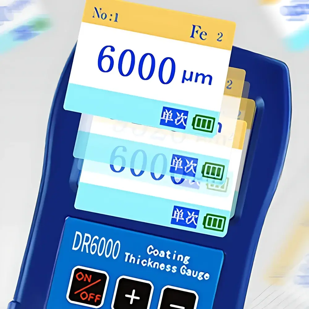 Fangyuan DR380 Coating Thickness Gauge for Zinc, Paint & Protective Coatings