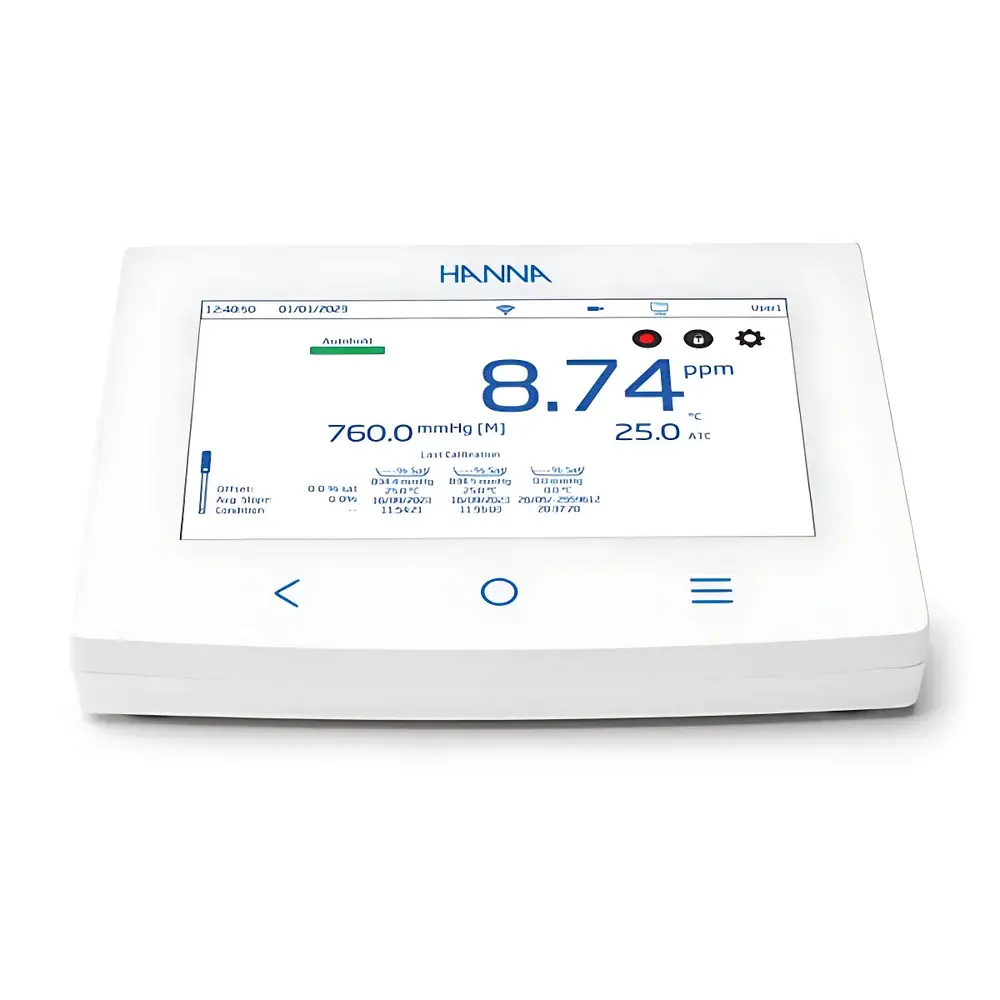 Hanna HI6421 & HI6421P Advanced Benchtop Optical and Polarographic Dissolved Oxygen Meters