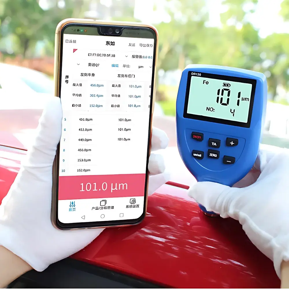 Fangyuan Instruments DR130 Coating Thickness Gauge for Electrophoretic, Enamel, Anti-Corrosion, Powder Coating & Paint Layers