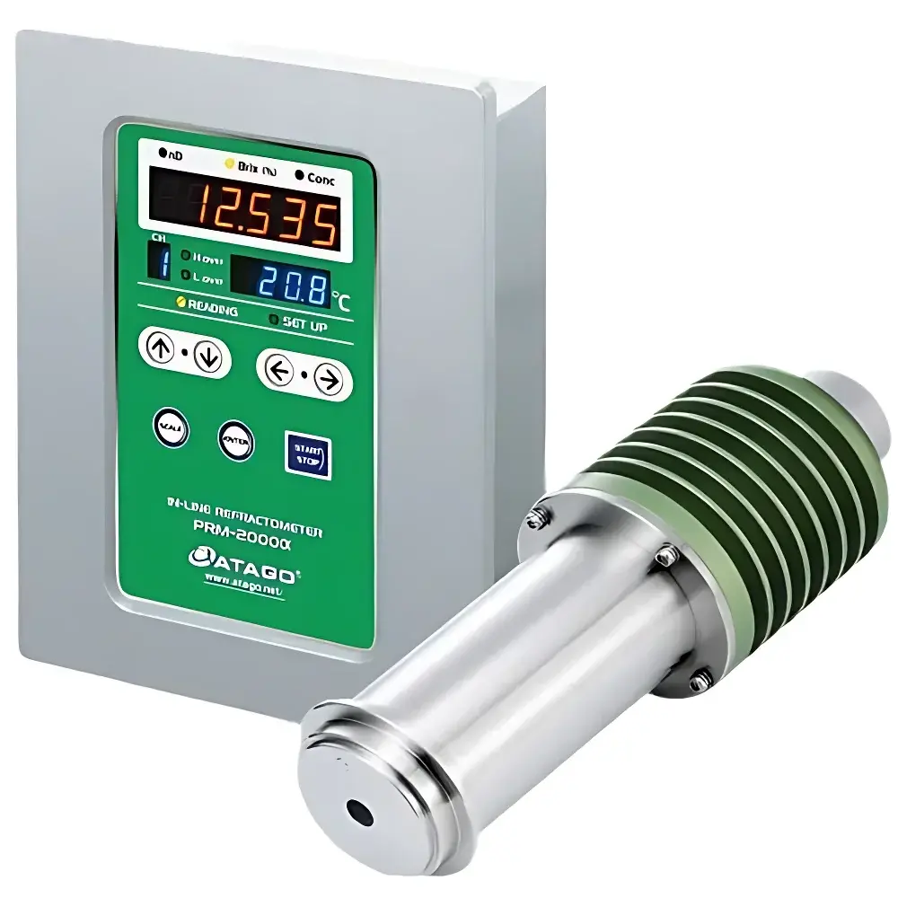 ATAGO PRM-2000α In-line Refractometer for Low-Brix Applications