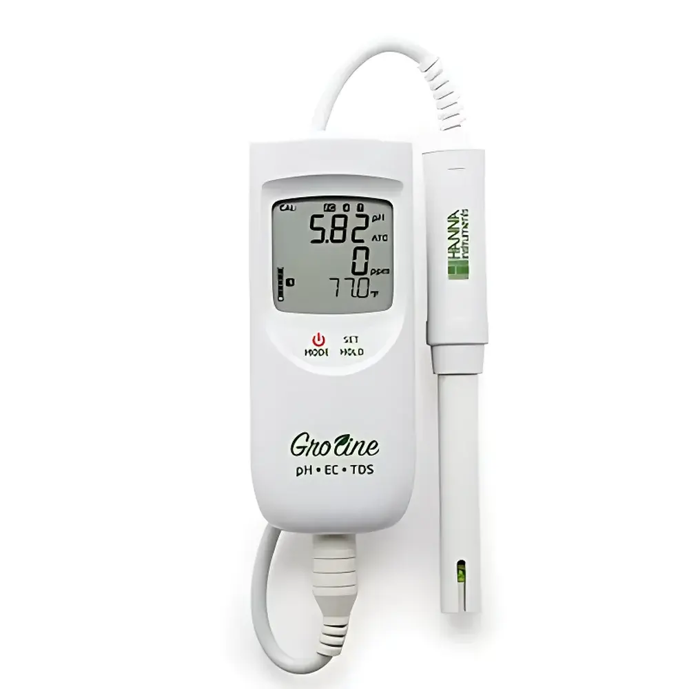 Hanna HI9814 Waterproof Portable pH-EC-TDS-°C Meter