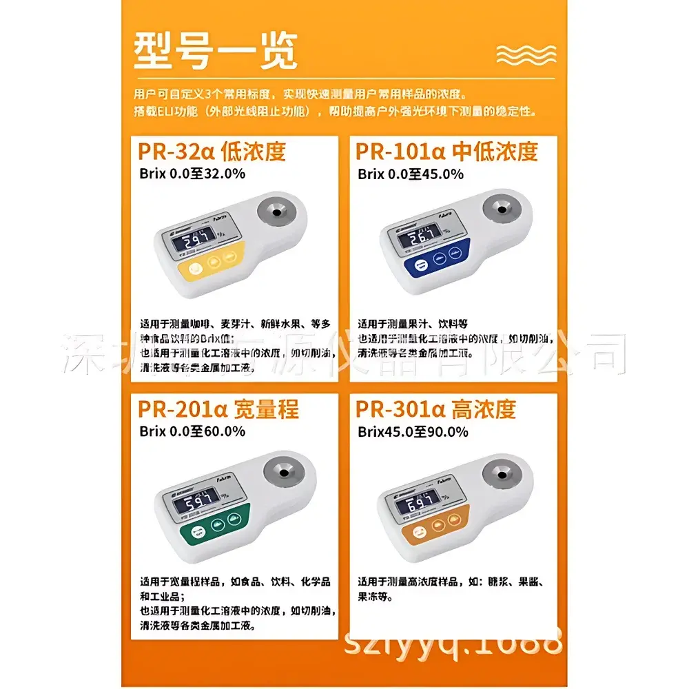 ATAGO PR-32α PALETTE Series Digital Low-Range Refractometer