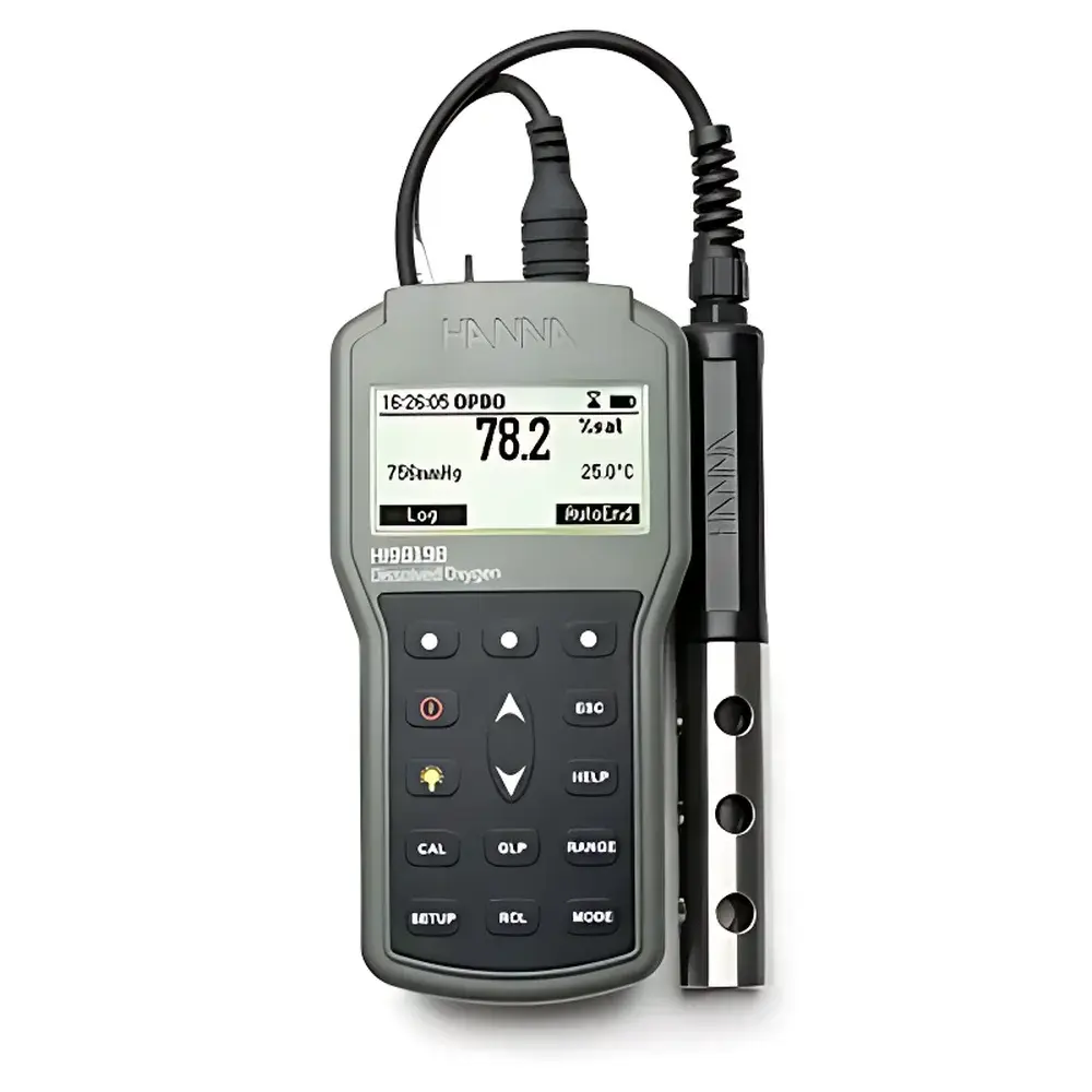 Hanna HI98198 Portable Optical Dissolved Oxygen (DO) and Saturation DO Meter
