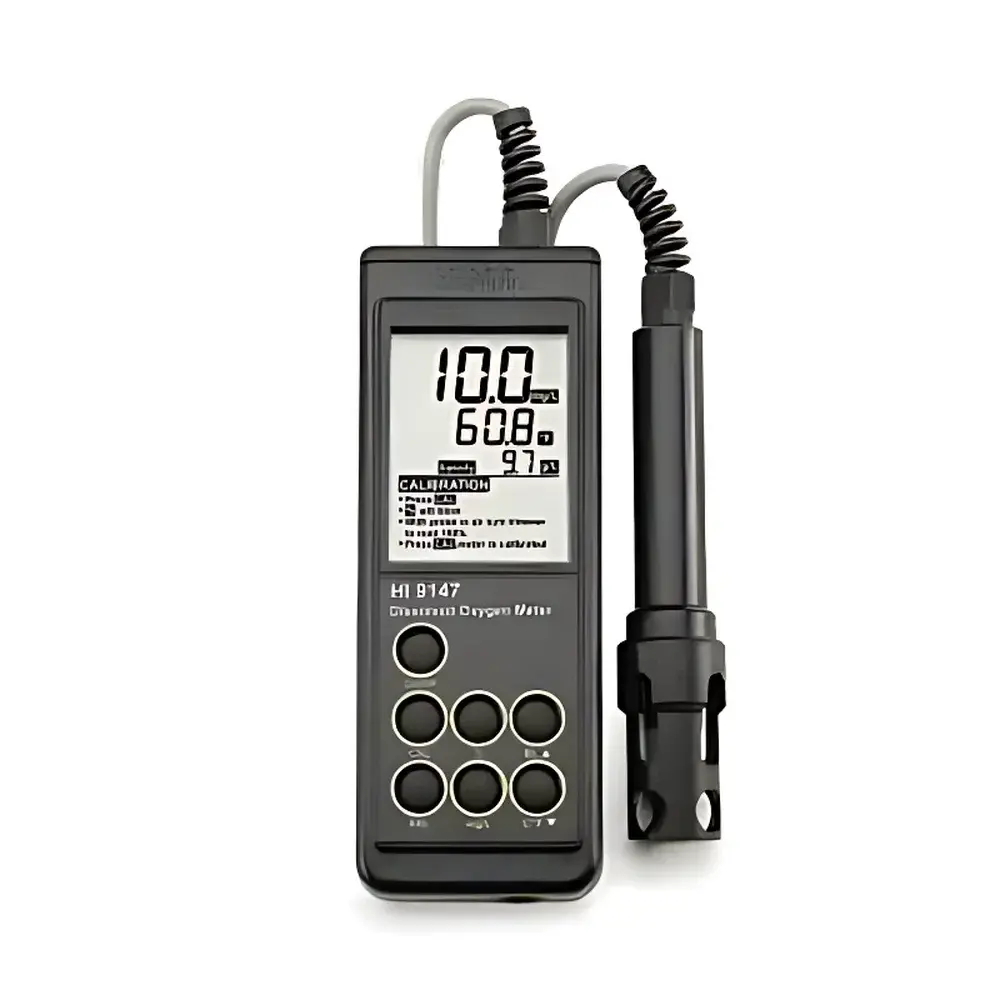 Hanna Instruments HI9147 Portable Electrochemical Dissolved Oxygen and Saturation DO Meter