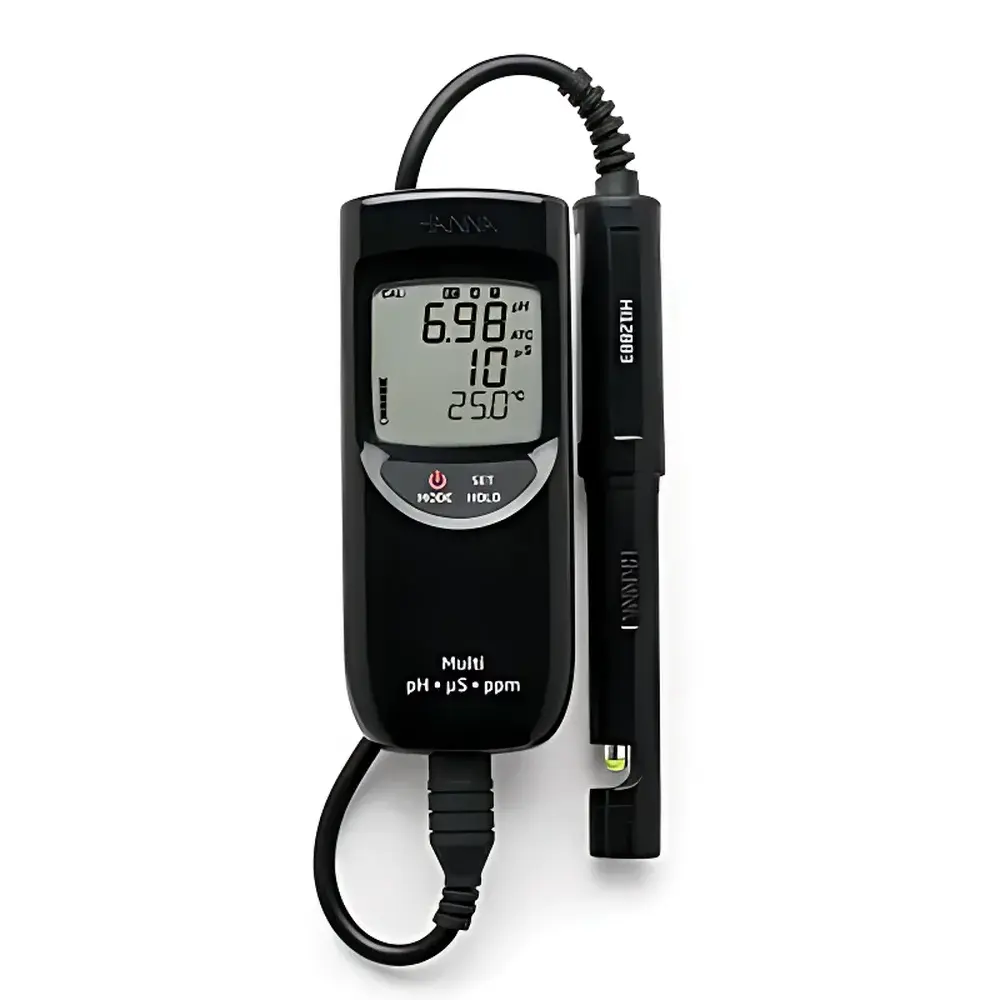 Hanna HI991300 Portable pH-EC-TDS-°C Meter