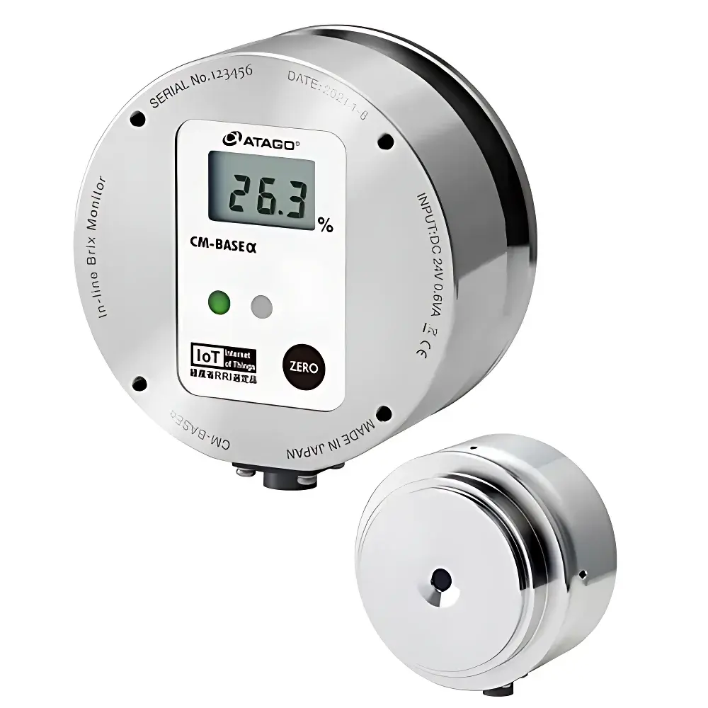 ATAGO CM-BASEα Series Online Refractometer for Liquid Concentration Monitoring