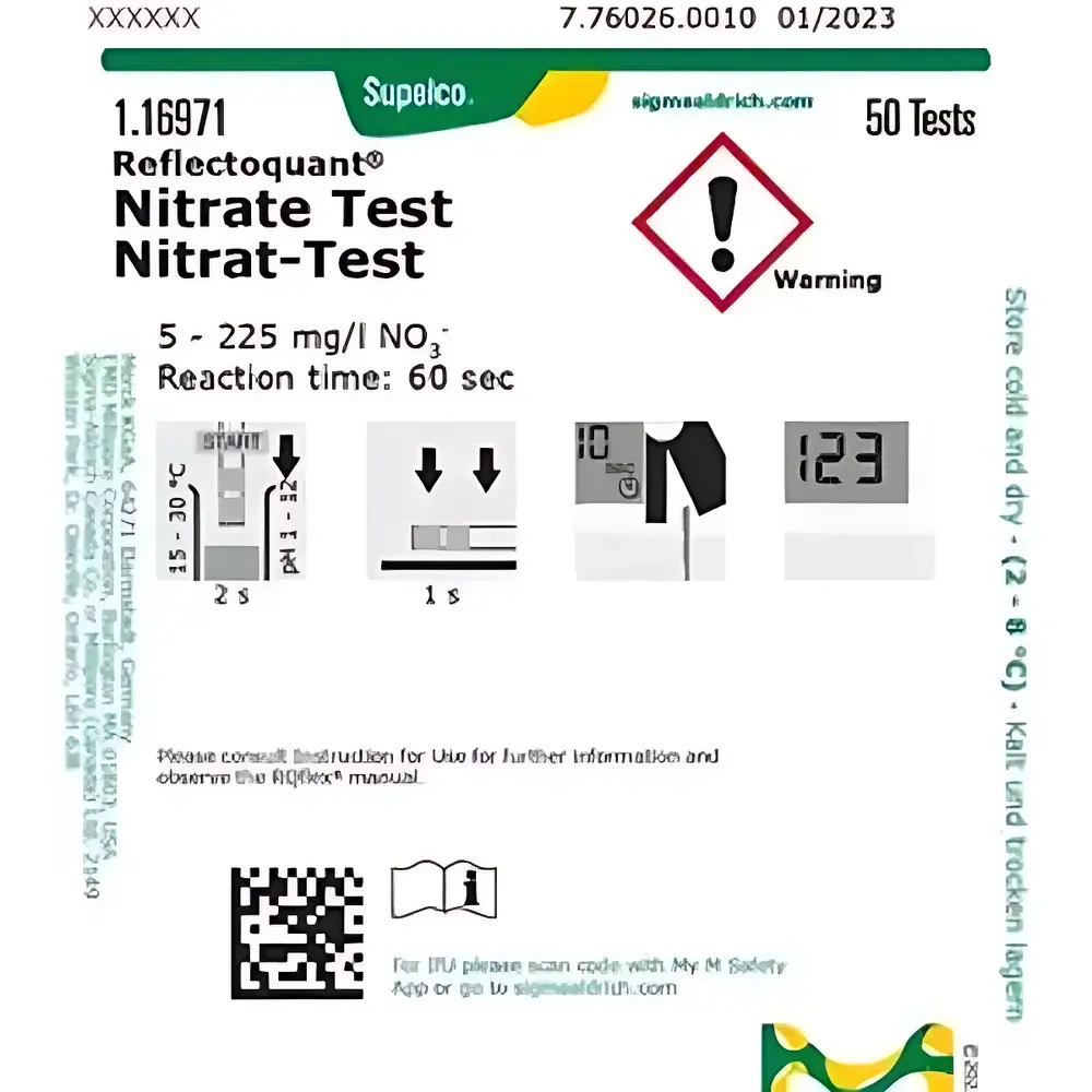 Merck MQuant® Nitrate Test Strips (1.10020.0001)