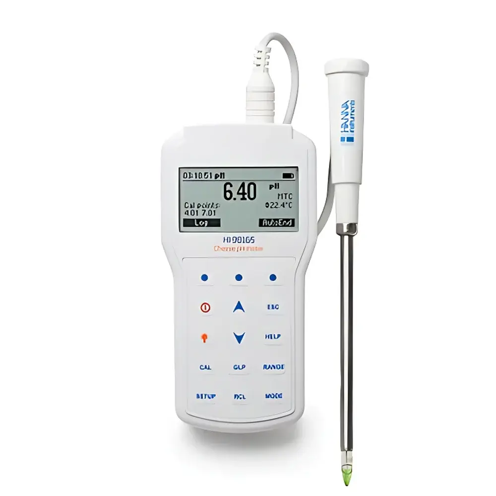 Hanna HI98165 Cheese-Specific Portable pH/mV/°C Meter
