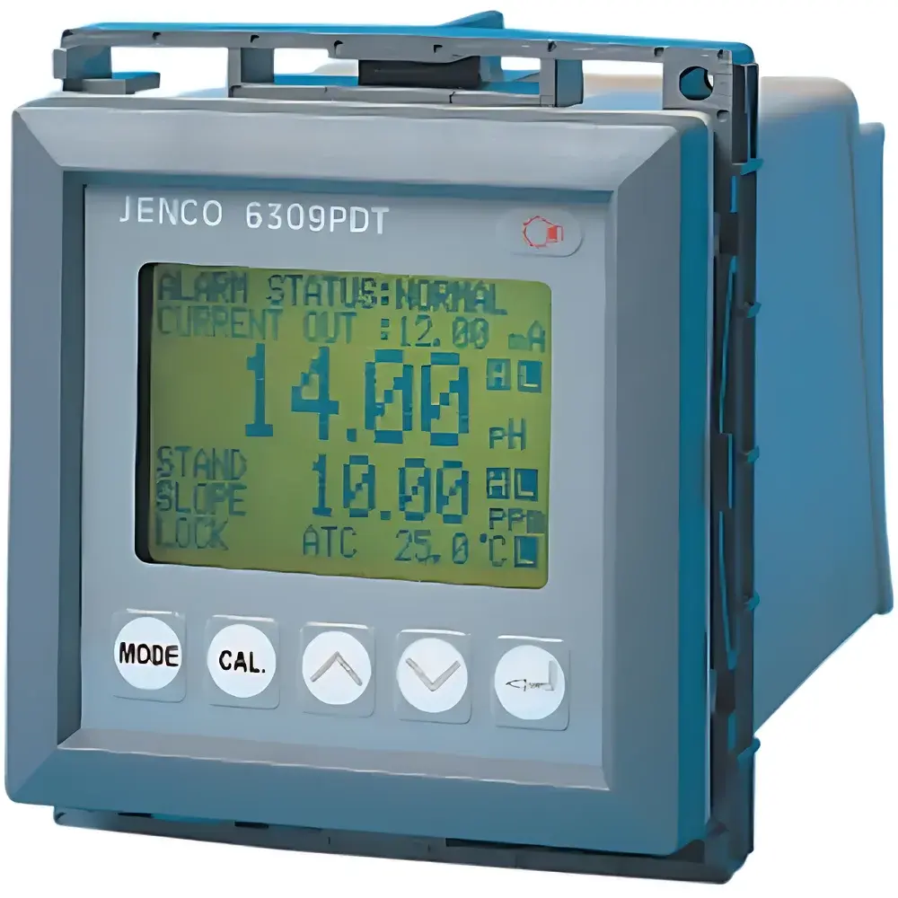 JENCO 6309PDT Industrial Online pH / Dissolved Oxygen / Temperature Analyzer and Controller