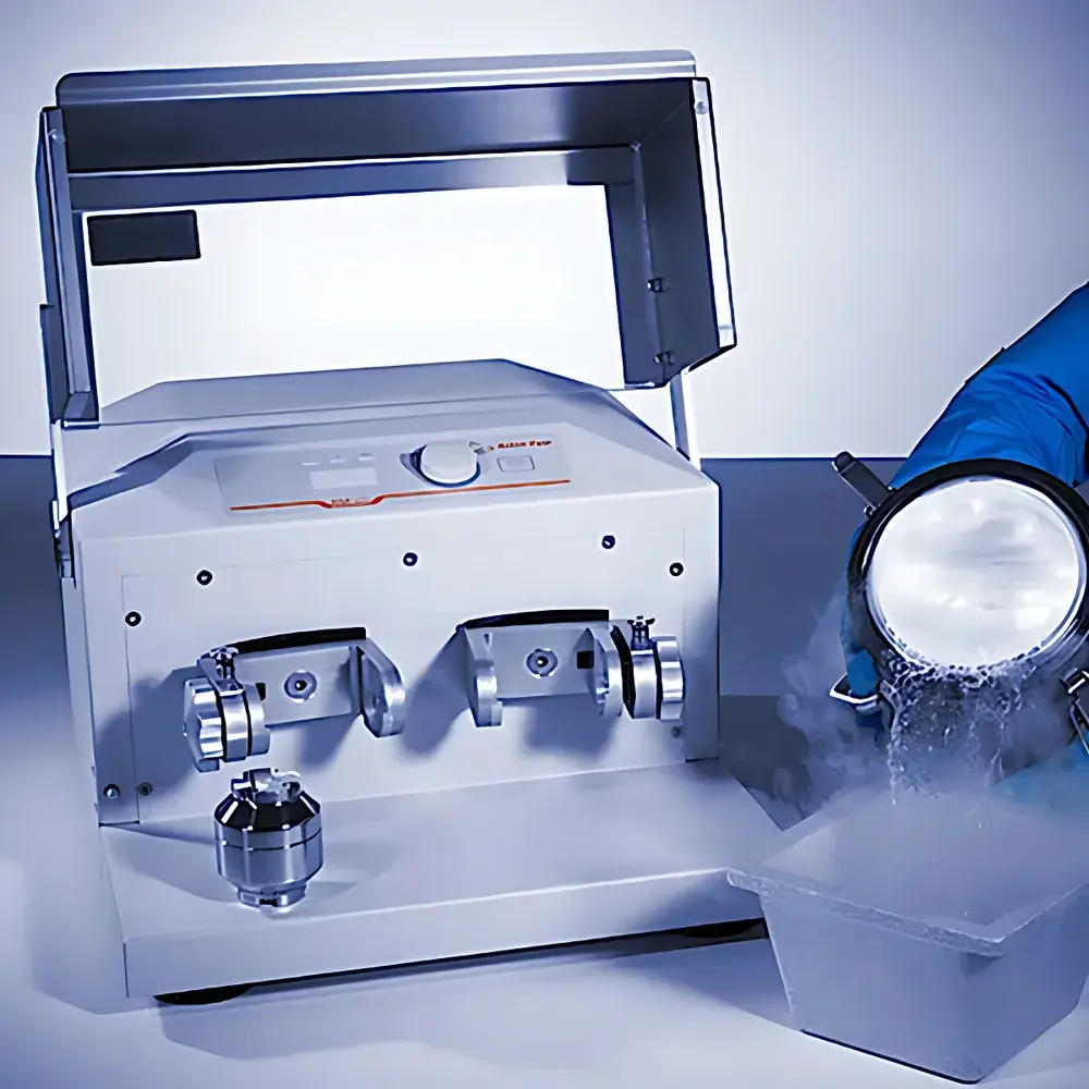 Anton Paar BM 500 Planetary Ball Mill with Zirconia Grinding Vials