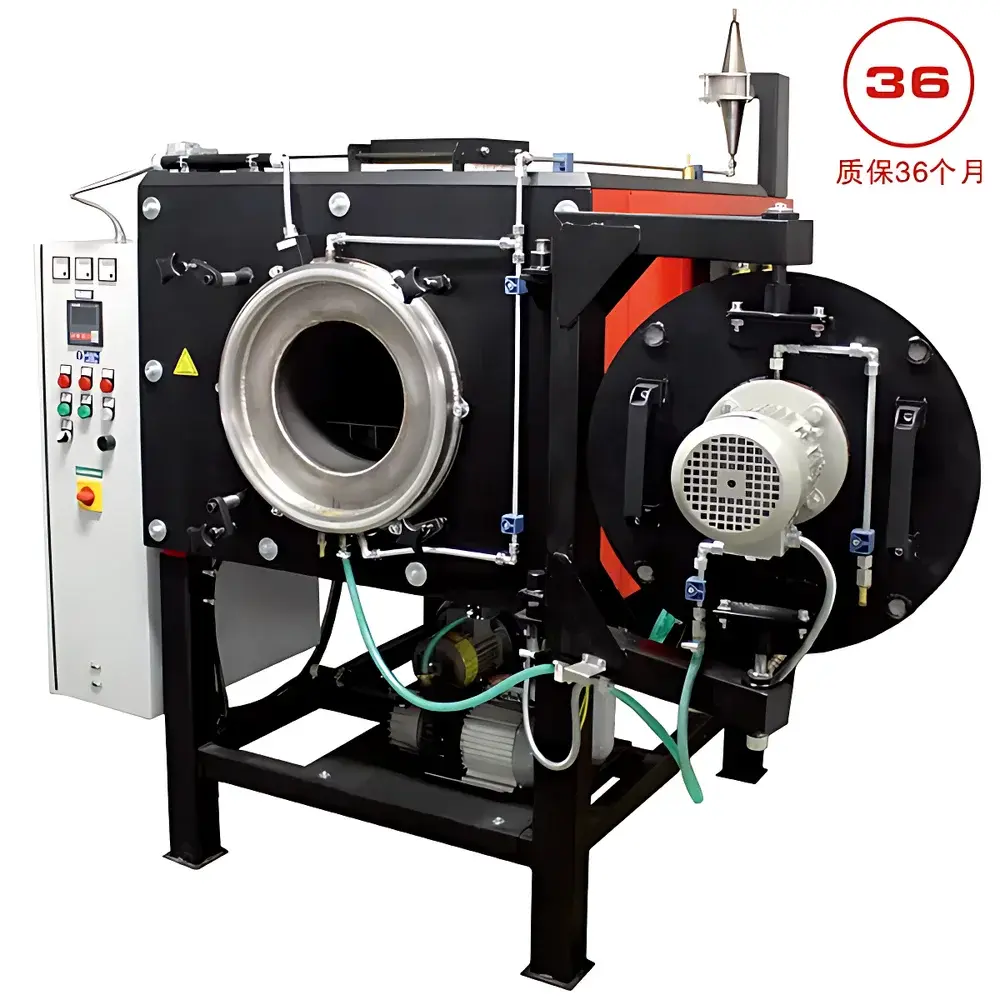 LAC PKRC55/95 Controlled-Atmosphere Box Furnace with Internal Gas Recirculation
