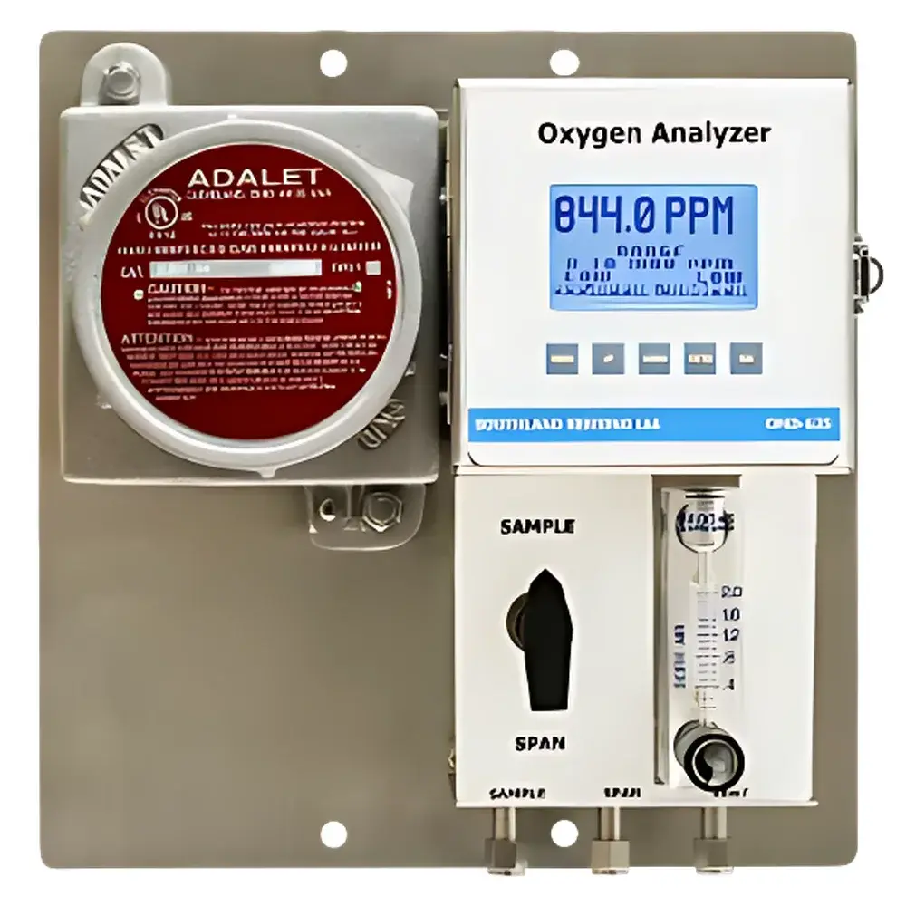 ADEV OMD-625 Intrinsically Safe Online Micro-Oxygen Analyzer