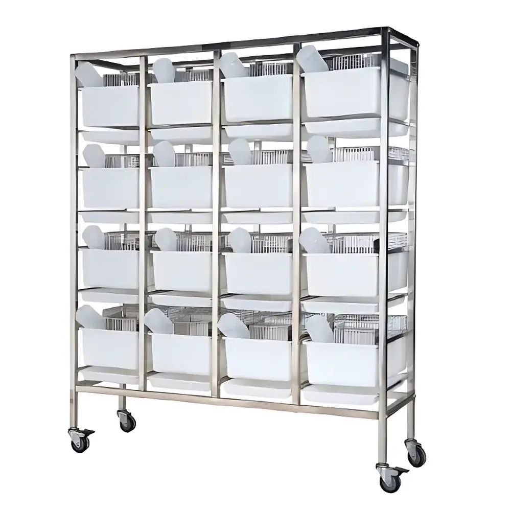 Jiayuan PP-3/70 Stainless Steel Mouse Caging Rack System