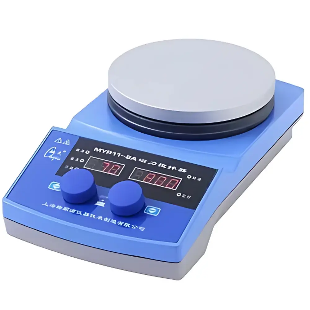 MYP11-2 Magnetic Stirrer with Integrated Heating and PID Temperature Control