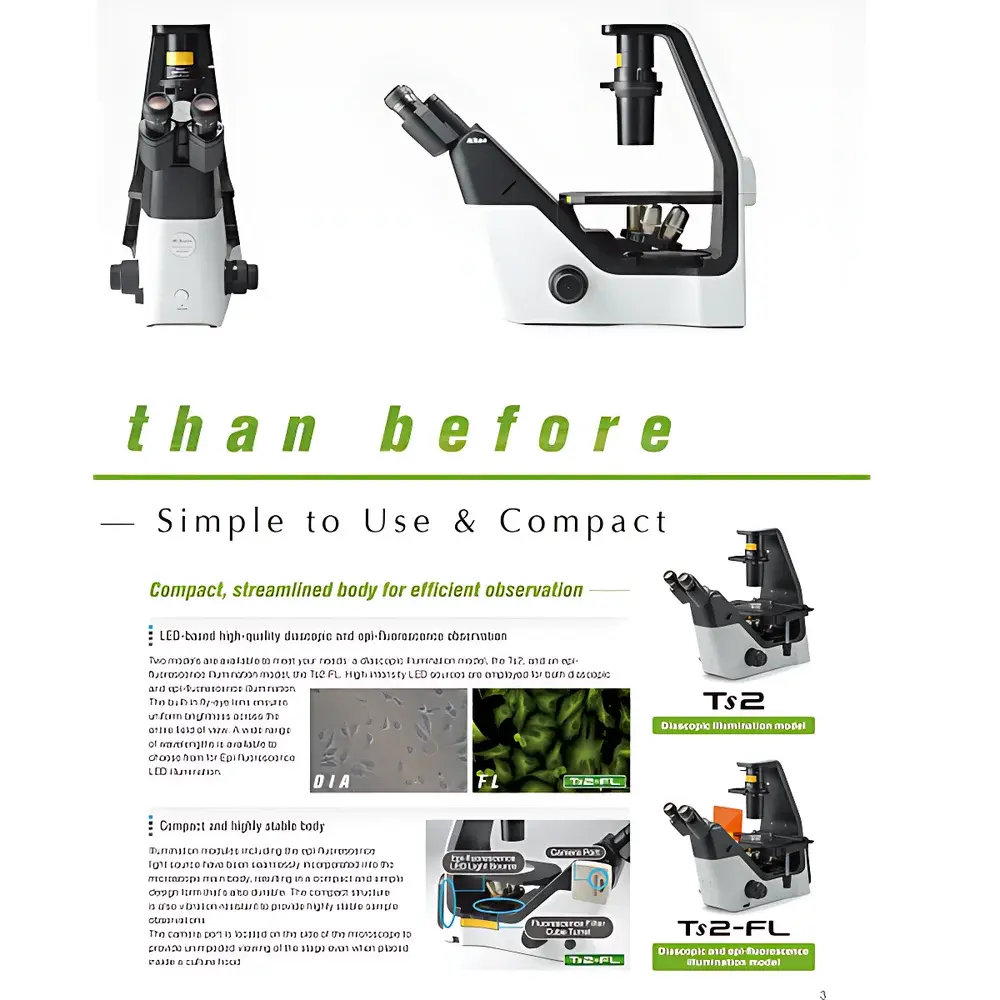 Nikon TS2 Inverted Biological Microscope