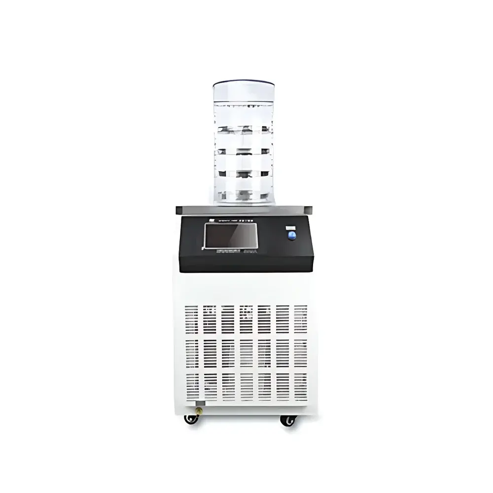 Ningbo Scientz SCIENTZ-12ND/A Benchtop Manifold Freeze Dryer with Heated Shelf and Vacuum Control