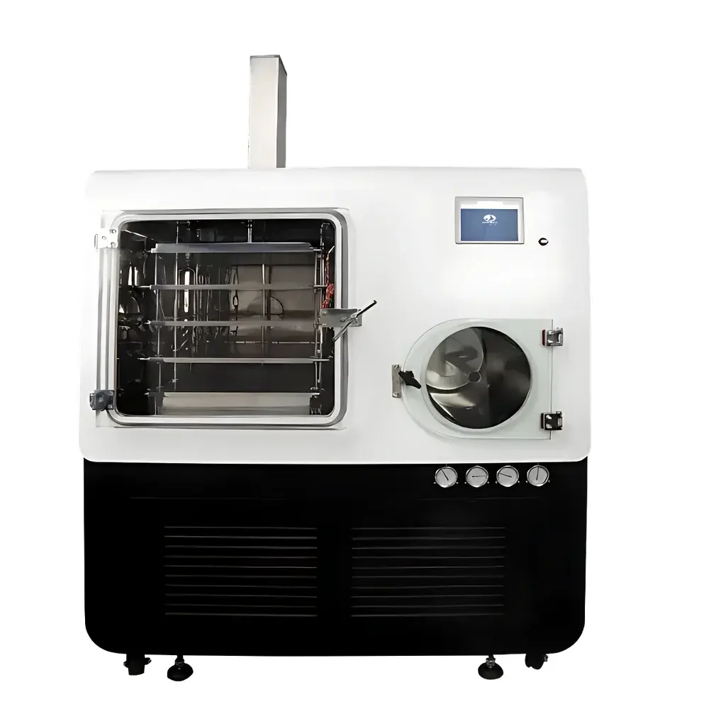 Scientz SCIENTZ-100F/B Pilot-Scale In-Situ Freeze Dryer with Hydraulic Stoppering and Silicone Oil Heating